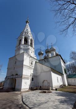 Church of St. John the Divine in Ipatyevskaya settlement. Kostroma, Russia