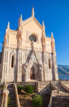 Saint Francesco Cathedral exterior. Gaeta town, Italy