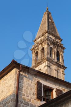  St. Nicholas Church in Perast. Kotor Bay, Adriatic Sea coast, Montenegro