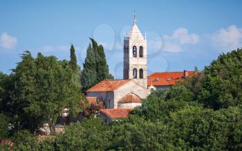 Serbian Orthodox Monastery of Rezevici, Montenegro, Adriatic Sea coast