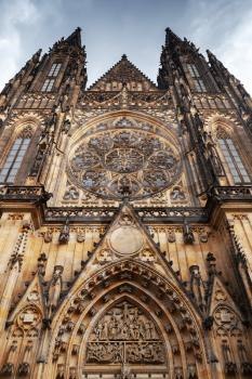 The Metropolitan Cathedral of Saints Vitus, Wenceslaus and Adalbert is a Roman Catholic metropolitan cathedral in Prague