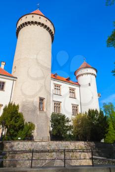 Konopiste castle, Czech Republic. It was established in the 1280 and renovated between 1889 and 1894 by the architect Josef Mocker into residence for Archduke Franz Ferdinand of Austria