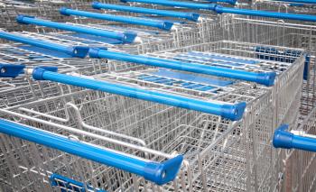 Supermarket shopping carts