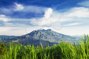 Mount Batur at morning, Bali