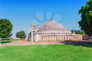 Sanchi Stupa is located at Sanchi Town, Madhya Pradesh state in India