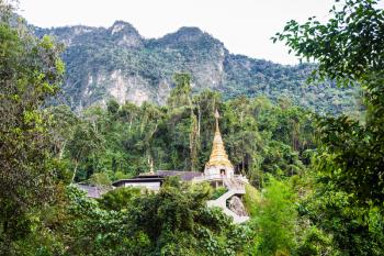 Wat Tham Pha Plong near Chiang Dao, nothern Thailand