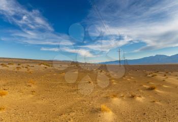 Panoramic view on Death Valley National Park, California, USA