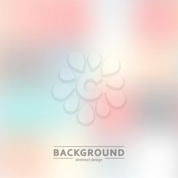 Bright vector background blur of color spots.