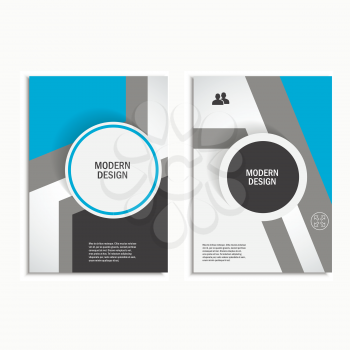 Vector Leaflet Brochure Flyer template A4 size design, annual report, book cover layout design, abstract cover design.