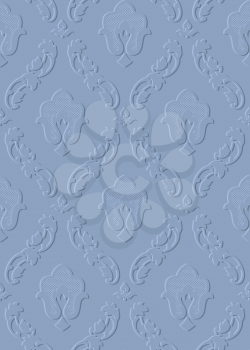 Vintage seamless pattern. Vector Royal background