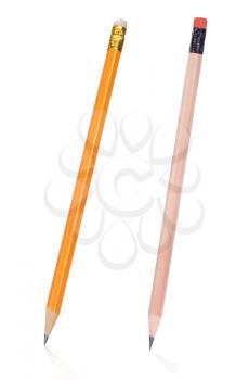 isolated pencil on white background