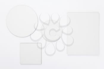 abstract shape at white background