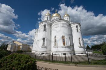 Diveevsky monastery. Cathedral of the Transfiguration.
View of the monastery from the Eastern side
