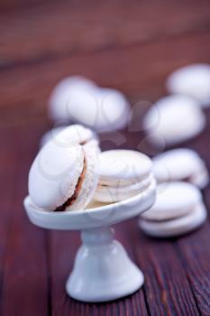 macaroon on a table, sweet macaroon, cookies on a table