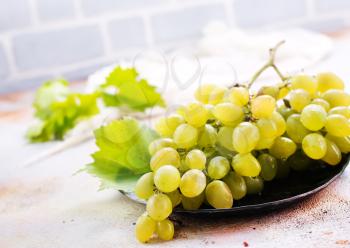 fresh grape on a table,stock photo