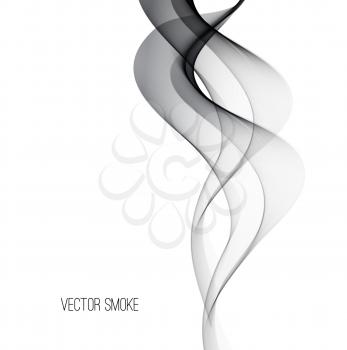 Vector Smoke. Abstract template background. EPS 10