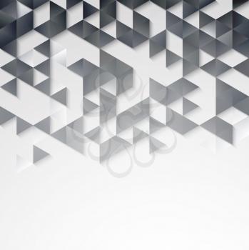 Vector Abstract geometric background with triangle shapes