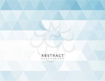Abstract background blue color triangles for design brochure, website, flyer. EPS10