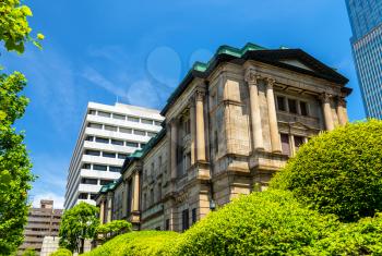 Head office of the central bank of Japan in Tokyo