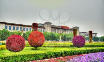 The National Museum of China on Tiananmen Square in Beijing