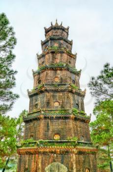 The Pagoda of the Celestial Lady in Hue, Vietnam