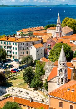 St. Elijah and St. Francis Churches in Zadar - Croatia, Europe