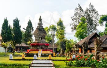Pura Ulun Danu Bratan, a famous temple on Bali, Indonesia