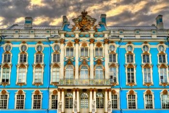 The Catherine Palace in Tsarskoye Selo - Saint Petersburg, Russia
