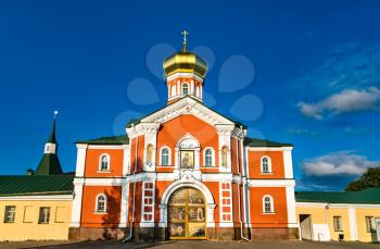 Gateway Church of St. Philip at the Iversky monastery in Valdai, Russia