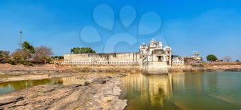 Maharani Shri Padmini Mahal, a palace at Chittorgarh Fort. A UNESCO world heritage site in Rajastan, India