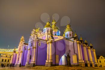 St. Michael's Golden-Domed Monastery in Kiev, the capital of Ukraine
