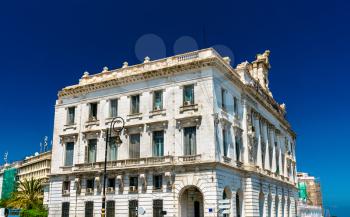The Chamber of Commerce, a historic building in Algiers, the capital of Algeria