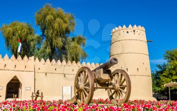 Cannon in front of the Eastern Fort of Al Ain, UAE