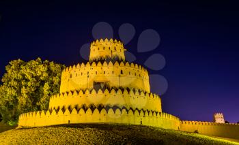 Tower of Al Jahili Fort in Al Ain, UAE