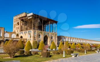 Ali Qapu Palace on Naqsh-e Jahan Square in Isfahan, Iran