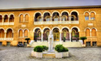 Archbishop's Palace in Nicosia - Southern Cyprus