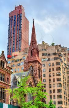 The Church of the Incarnation, a historic Episcopal church in Manhattan - New York City, USA