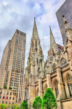 The Cathedral of St. Patrick in Manhattan - New York City, United States