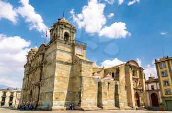 Cathedral of Our Lady of the Assumption in Oaxaca de Juarez, Mexico