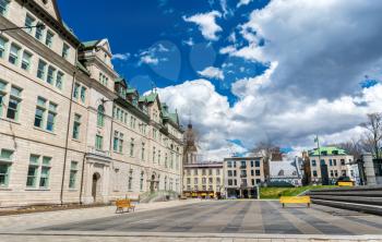 The City Hall of Quebec City in Canada