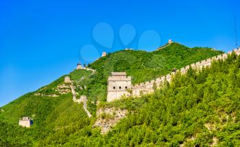 View of the Great Wall of China at Juyongguan - Beijing