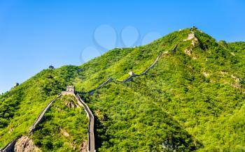 View of the Great Wall of China at Juyongguan - Beijing