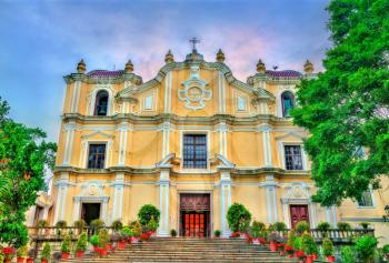 St. Joseph's Seminary and Church in Macau - China
