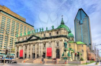 Mary, Queen of the World Cathedral in Montreal - Quebec, Canada