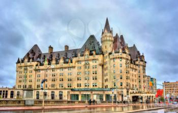 The Fairmont Chateau Laurier in Ottawa - Ontario, Canada. Built in 1912