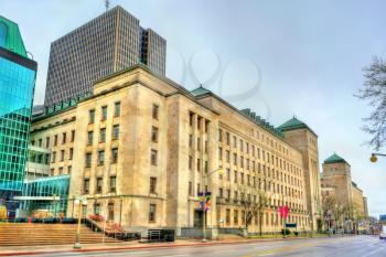 The Wellington Building in Ottawa - Ontario, Canada. Built in 1924-1927 in the Beaux-Arts style