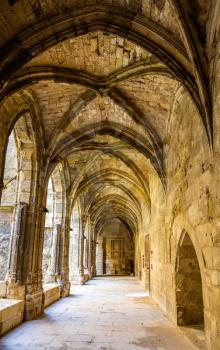 Gallery at the Narbonne cathedral - France