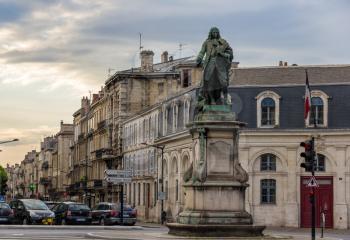 Monument of Louis-Urbain-Aubert de Tourny in Bordeaux, France
