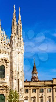View of the Milan Cathedral - Italy, Lombardy