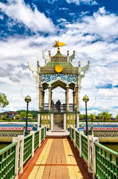 Royal Barge of Sultan Omar Ali Saifuddin Mosque in Bandar Seri Begawan, the capital of Brunei